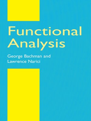 cover image of Functional Analysis